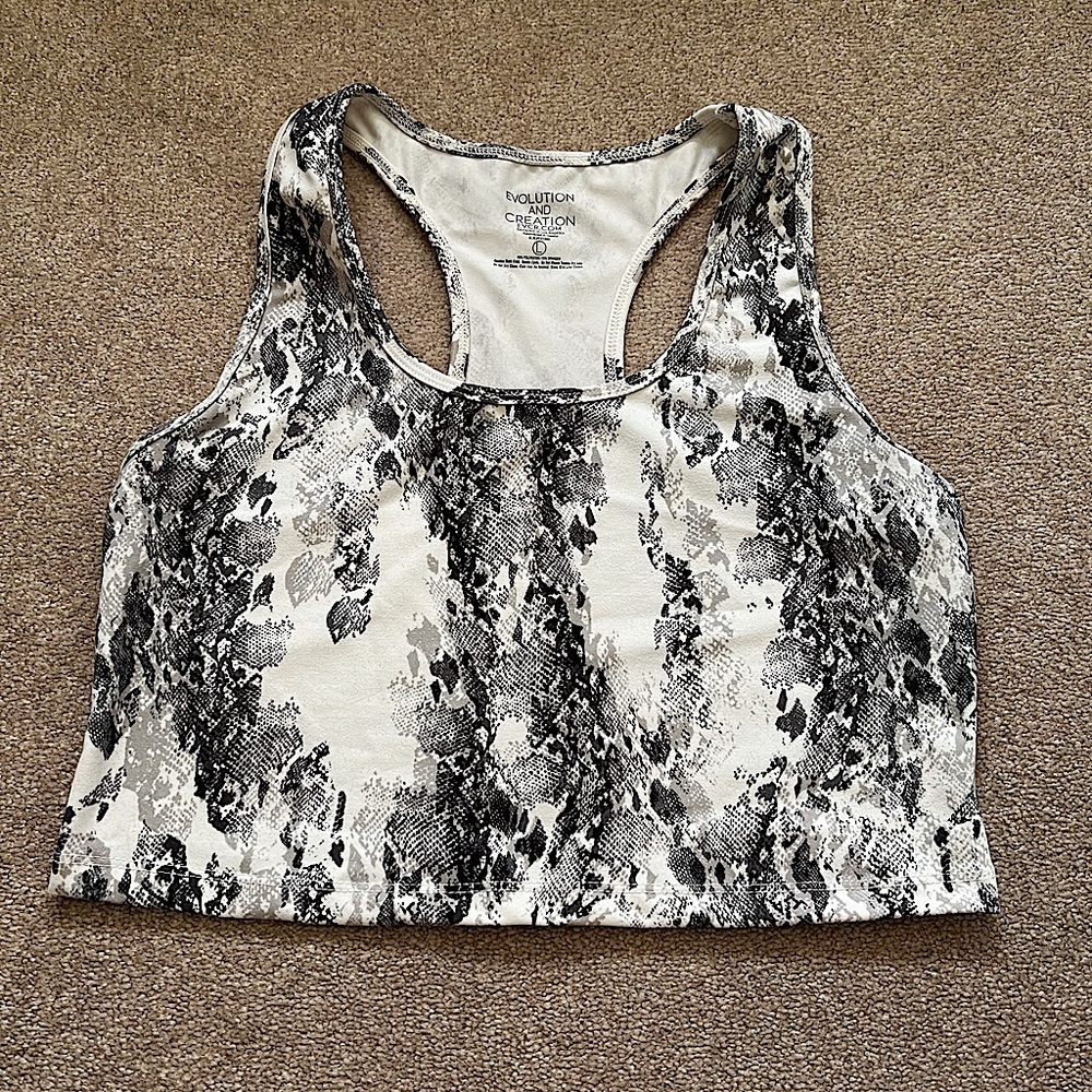 Snake Print Tank Top